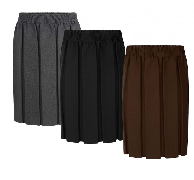 Box Pleat Skirt