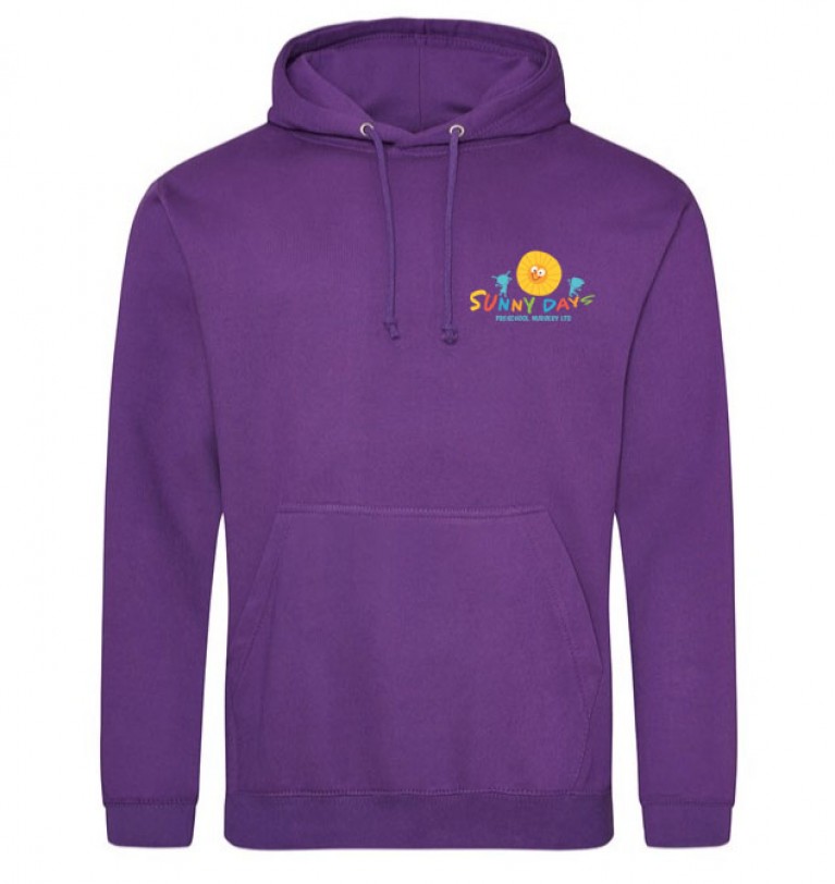 Staff Purple Hoodie (printed)