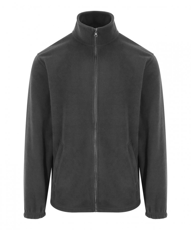 Fleece embroidered with school logo