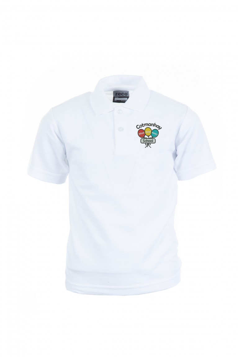 White Polo Shirt 