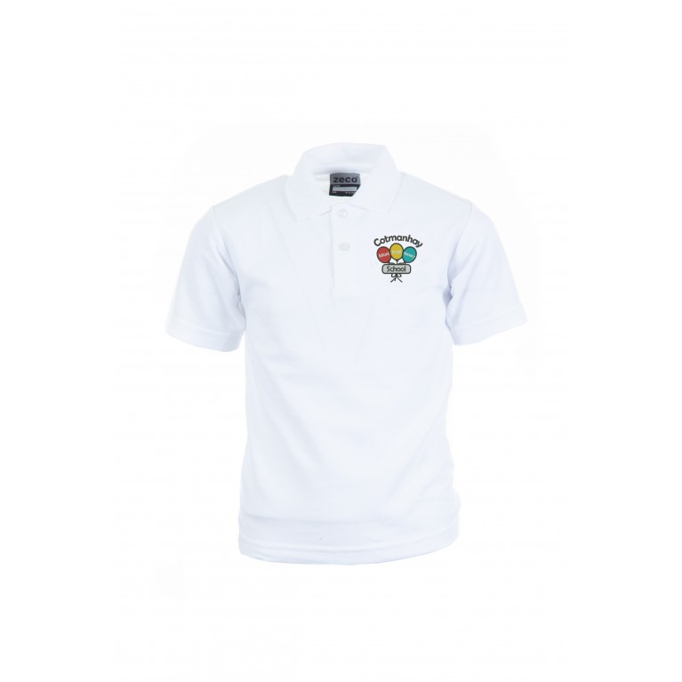 White Polo Shirt 