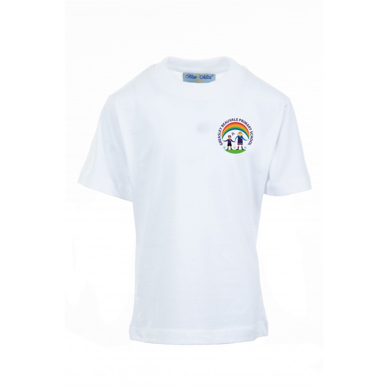 White P.E T-shirt 