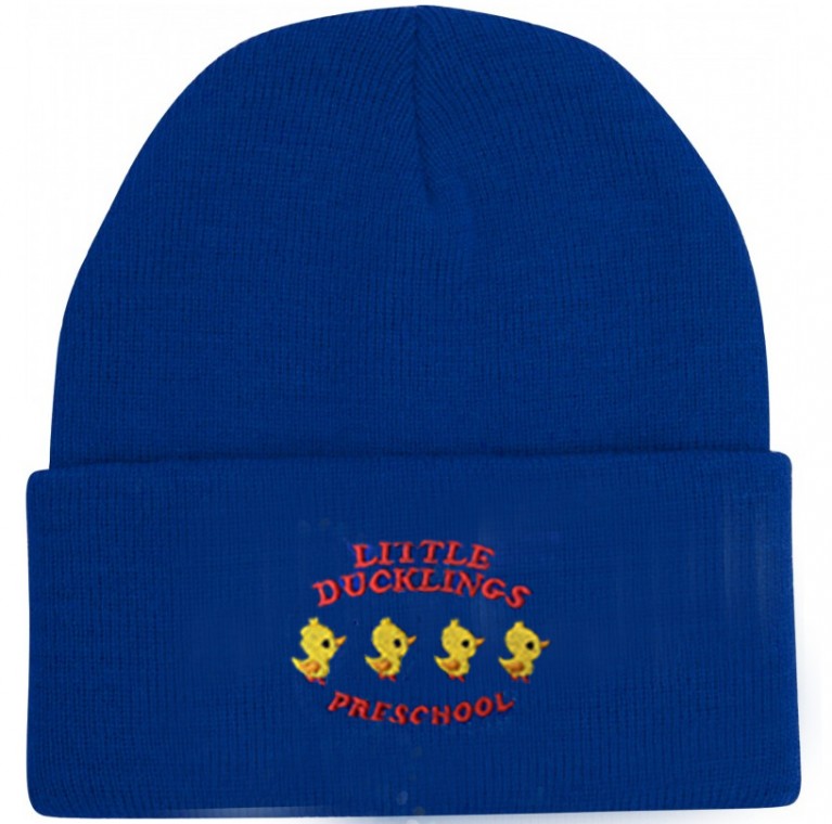 Blue Knitted Hat