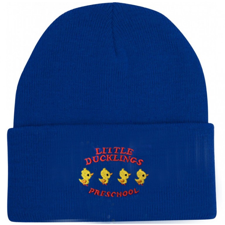 Blue Knitted Hat