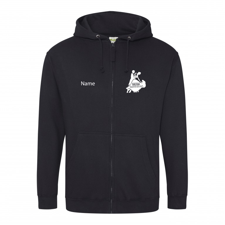 Black Zip Hoodie