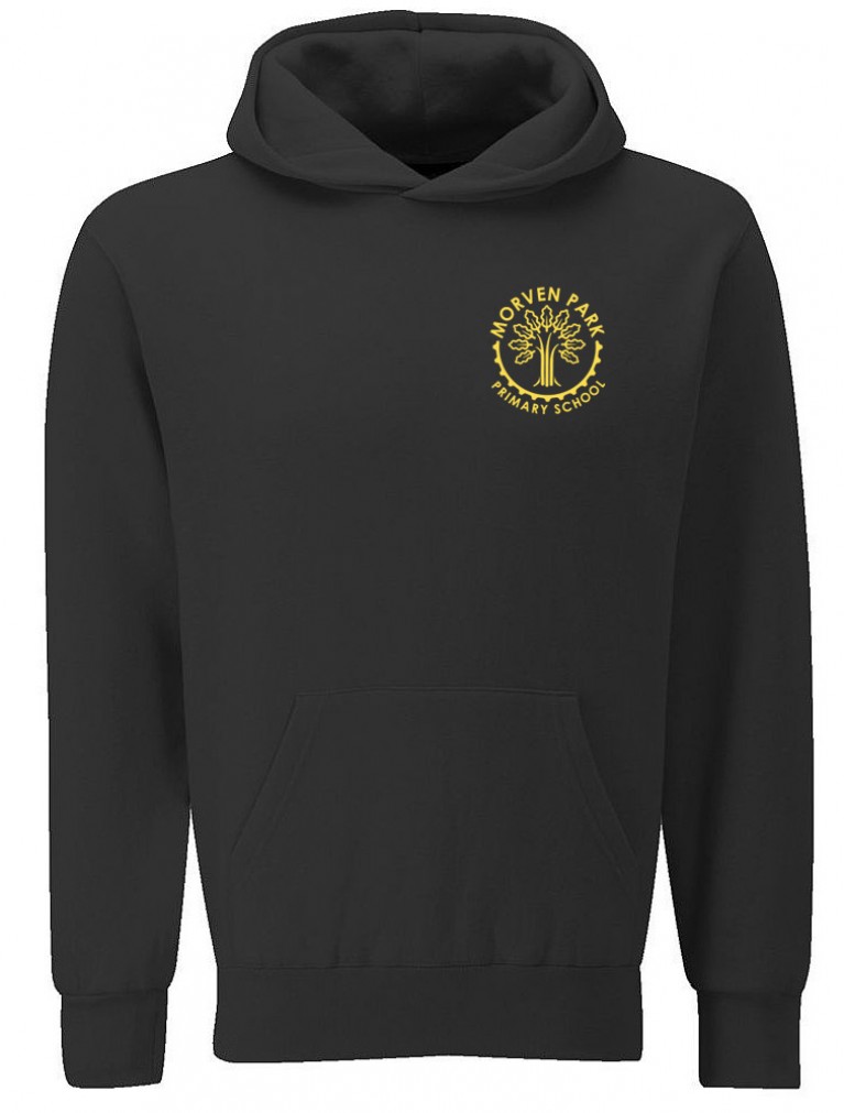 Black P.E Hoodie