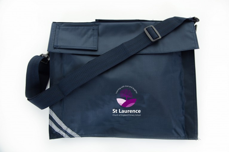 Navy Long Handle Bookbag