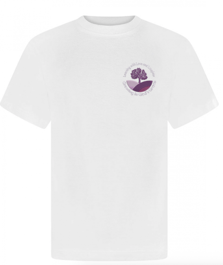 LAU White P.E T-shirt